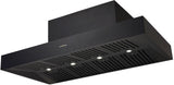 Schweigen 150cm Silent 3000m3/hr Black TwinMotor BBQ Canopy Rangehood CL7375BSP2