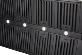 Schweigen 150cm Silent 3000m3/hr Black TwinMotor BBQ Canopy Rangehood CL7375BSP2
