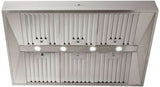 Schweigen 120cm Non-Silent 2500m3/hr S/S BBQ Canopy Rangehood CL8912