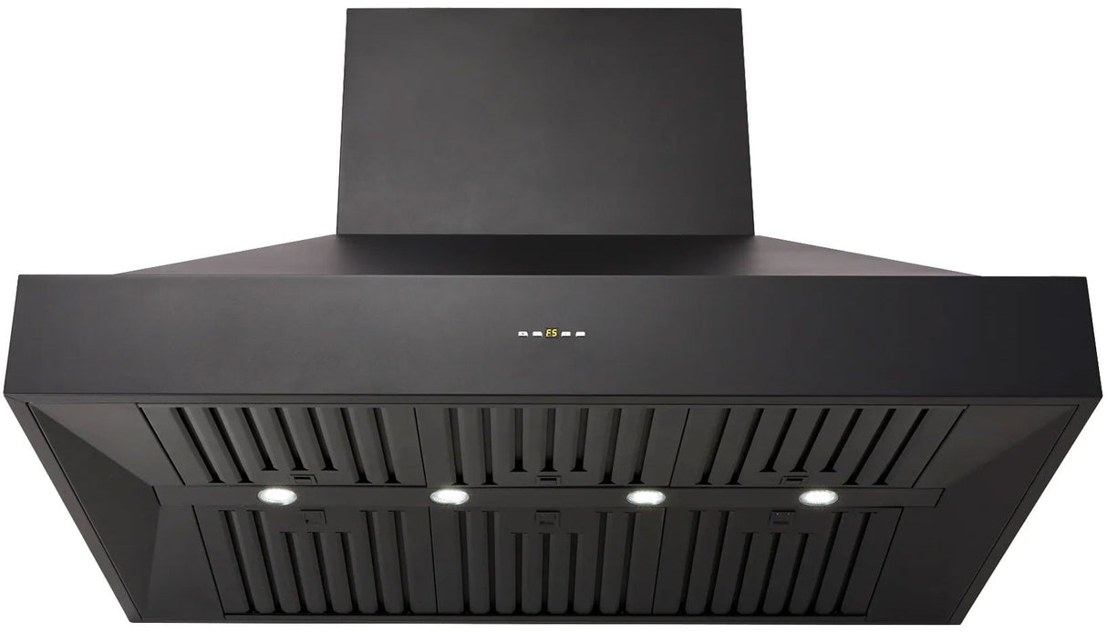 Schweigen 120cm Silent 3200m3/hr Black BBQ Canopy Rangehood CL8912BSE