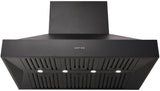 Schweigen 120cm Silent 3200m3/hr Black BBQ Canopy Rangehood CL8912BSE