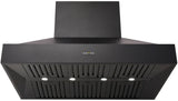 Schweigen 120cm Silent 3000m3/hr Black TwinMotor BBQ Canopy Rangehood CL8912BSP2