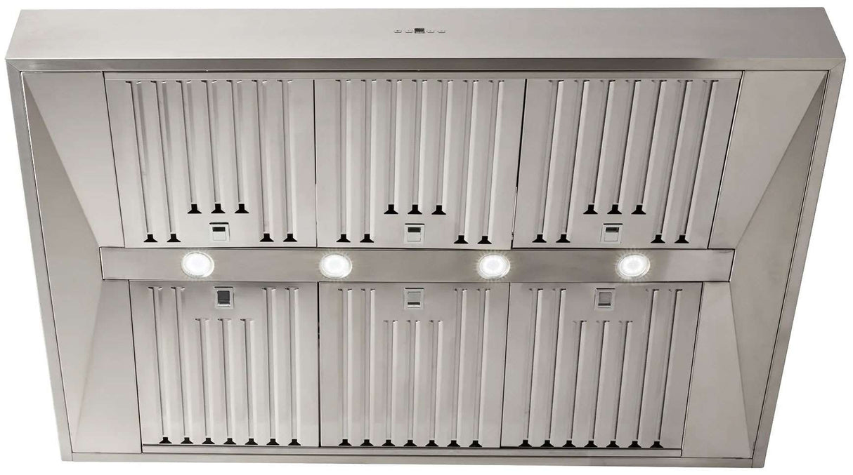 Schweigen 120cm Silent 3000m3/hr S/S TwinMotor BBQ Canopy Rangehood CL8912SP2