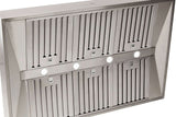 Schweigen 120cm Silent 3000m3/hr S/S TwinMotor BBQ Canopy Rangehood CL8912SP2