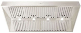 Schweigen 150cm Non-Silent 2500m3/hr S/S BBQ Canopy Rangehood CL8915