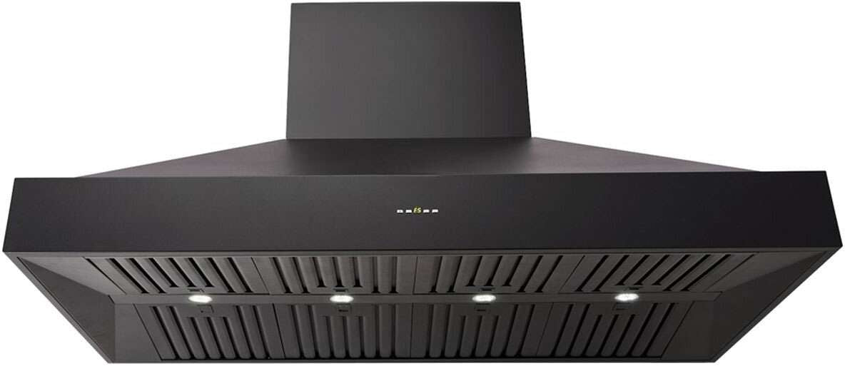 Schweigen 150cm Non-Silent 2500m3/hr Black BBQ Canopy Rangehood CL8915B