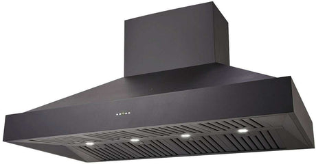 Schweigen 150cm Non-Silent 2500m3/hr Black BBQ Canopy Rangehood CL8915B