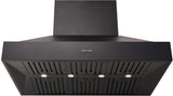 Schweigen 150cm Silent 3200m3/hr Black BBQ Canopy Rangehood CL8915BSE