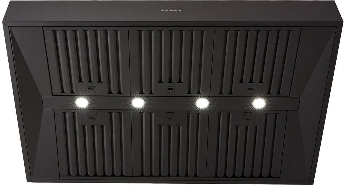 Schweigen 150cm Silent 3200m3/hr Black BBQ Canopy Rangehood CL8915BSE