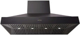 Schweigen 150cm Silent 3000m3/hr Black TwinMotor BBQ Canopy Rangehood CL8915BSP2