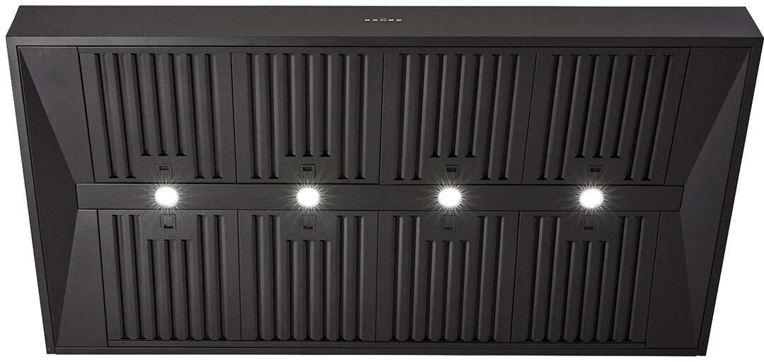Schweigen 150cm Silent 3000m3/hr Black TwinMotor BBQ Canopy Rangehood CL8915BSP2