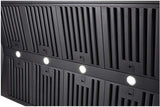Schweigen 150cm Silent 3000m3/hr Black TwinMotor BBQ Canopy Rangehood CL8915BSP2