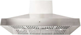 Schweigen 150cm Silent 3000m3/hr S/S TwinMotor BBQ Canopy Rangehood CL8915SP2