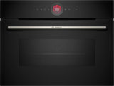 Bosch Series 8 45cm Built-In Combination Microwave Oven Black CMG7241B1A
