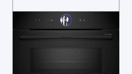 Bosch Series 8 45cm Accentline Built-In Combination Microwave Oven CMG936AB1A