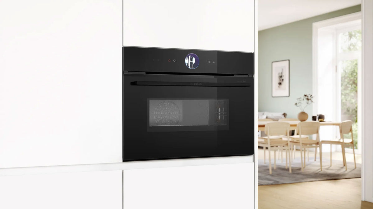 Bosch Series 8 45cm Accentline Built-In Combination Microwave Oven CMG936AB1A