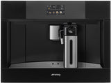 Smeg 45cm Linea Automatic Coffee Machine Black CMS4104B3
