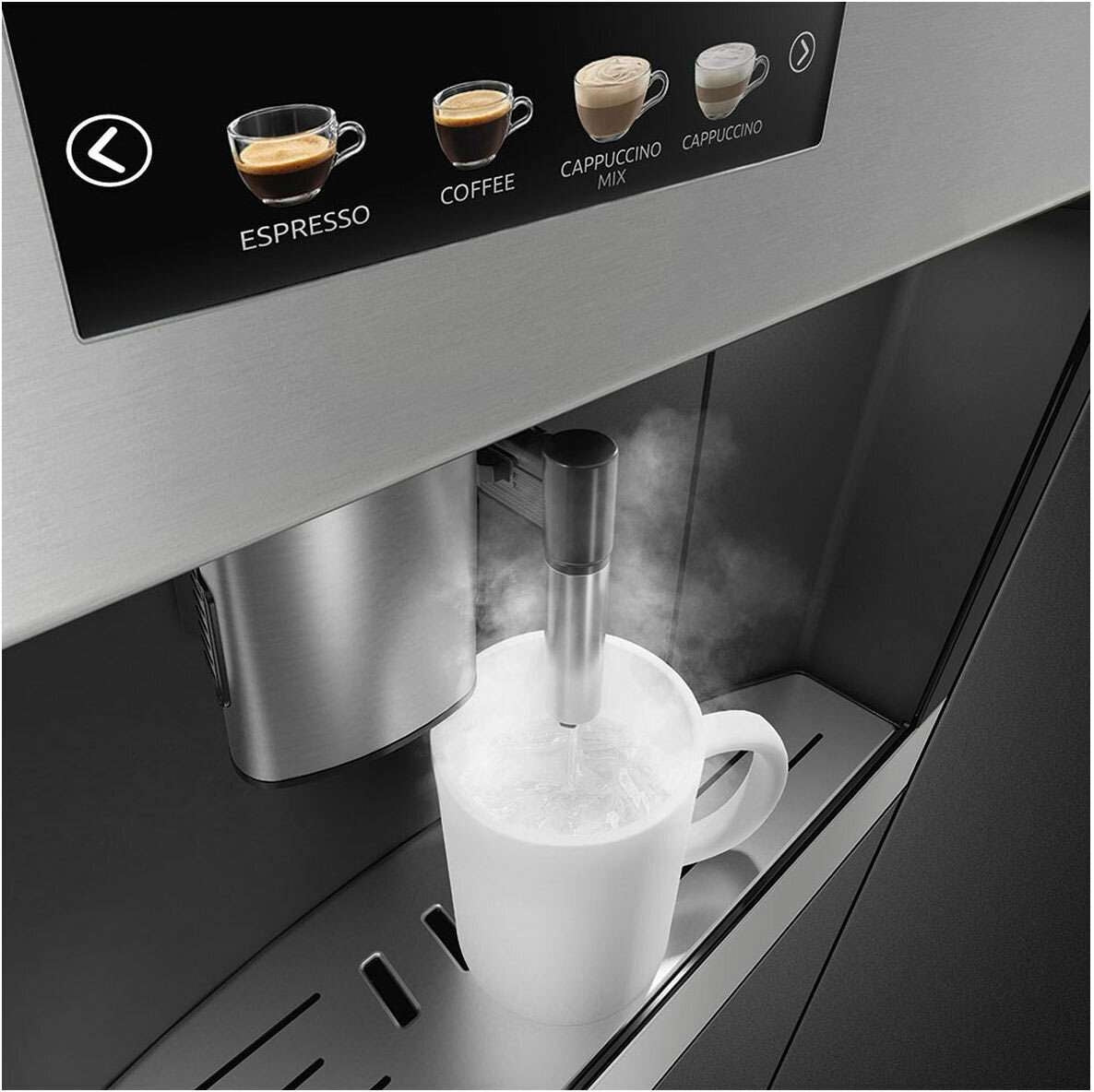 Smeg 45cm Classic Aesthetic Automatic Coffee Machine CMS4303X