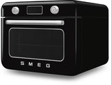 Smeg 50's Style Benchtop Combi Steam Oven Black COF01BLAU