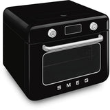 Smeg 50's Style Benchtop Combi Steam Oven Black COF01BLAU