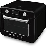 Smeg 50's Style Benchtop Combi Steam Oven Black COF01BLAU