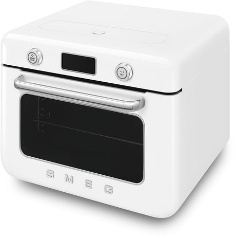 Smeg 50's Style Benchtop Combi Steam Oven White COF01WHAU