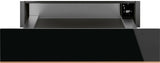 Smeg 15cm Dolce Stil Novo Warming Drawer Black CPRT615NR