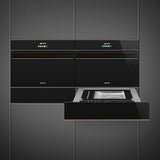 Smeg Dolce Stil Novo Aesthetic Vacuum Drawer Copper Trim CPV615NR