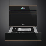 Smeg Dolce Stil Novo Aesthetic Vacuum Drawer Copper Trim CPV615NR