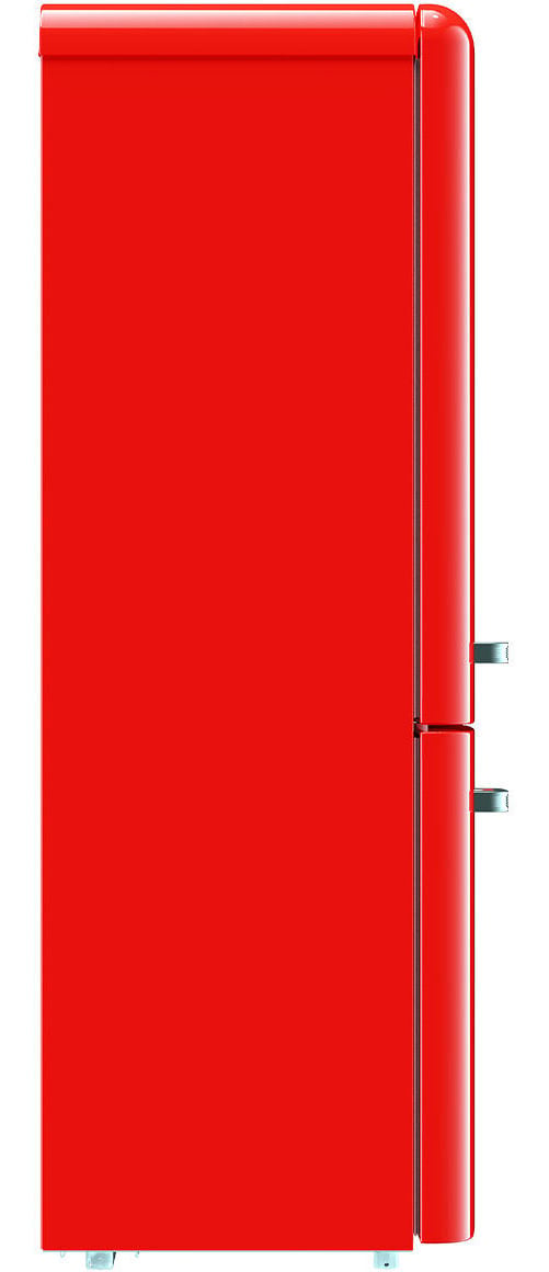 CHiQ 231L Retro Bottom Mount Refrigerator Red CRBM228NR3 | Greater Sydney Only