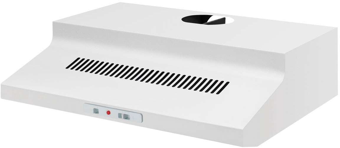 Chef 60cm Fixed Rangehood White CRF610WB