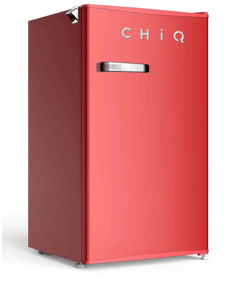 CHiQ 90L Retro Red Bar Refrigerator CRSR089DR1