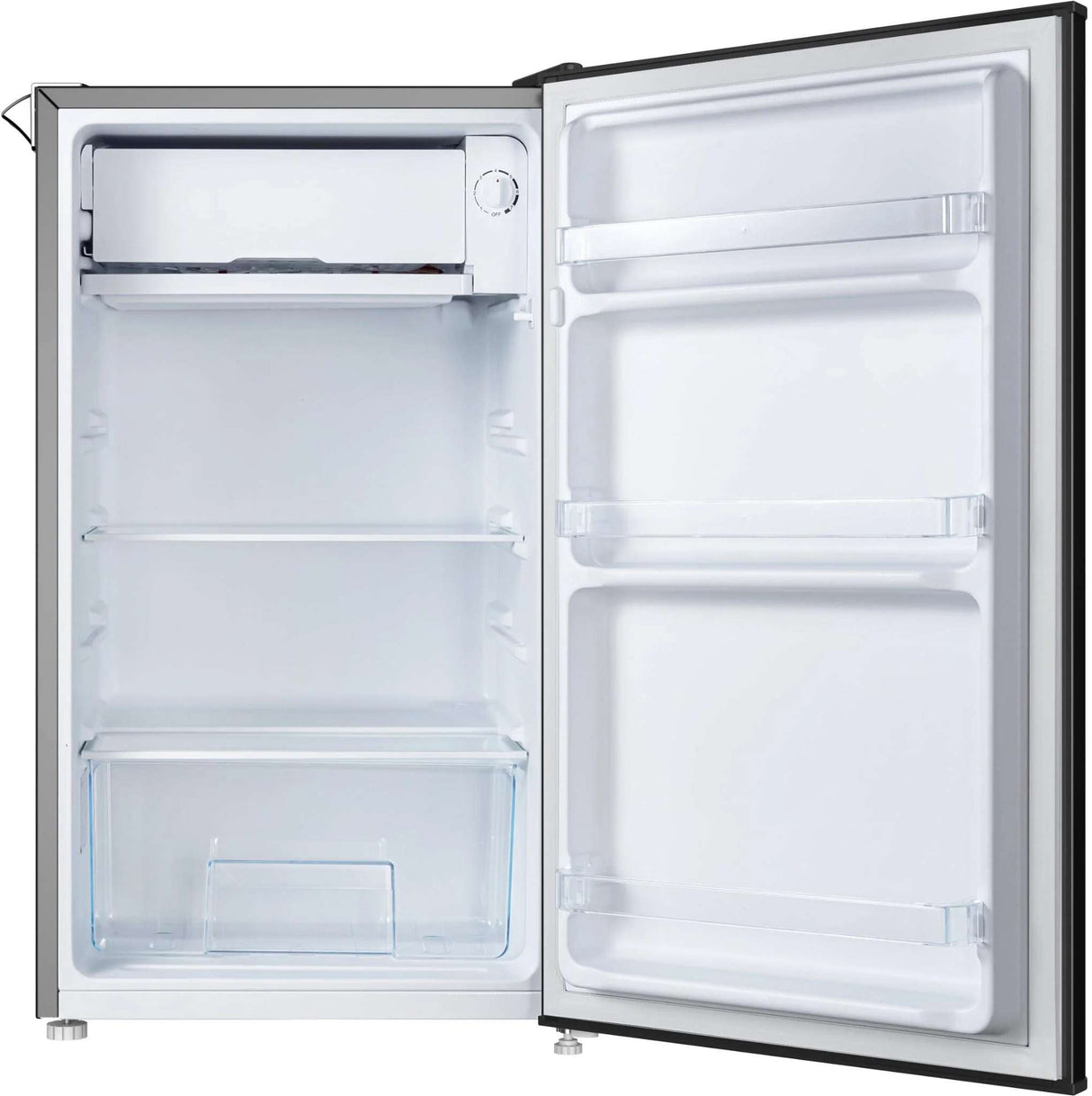 CHiQ 90L Retro Black Bar Refrigerator CRSR090DB1