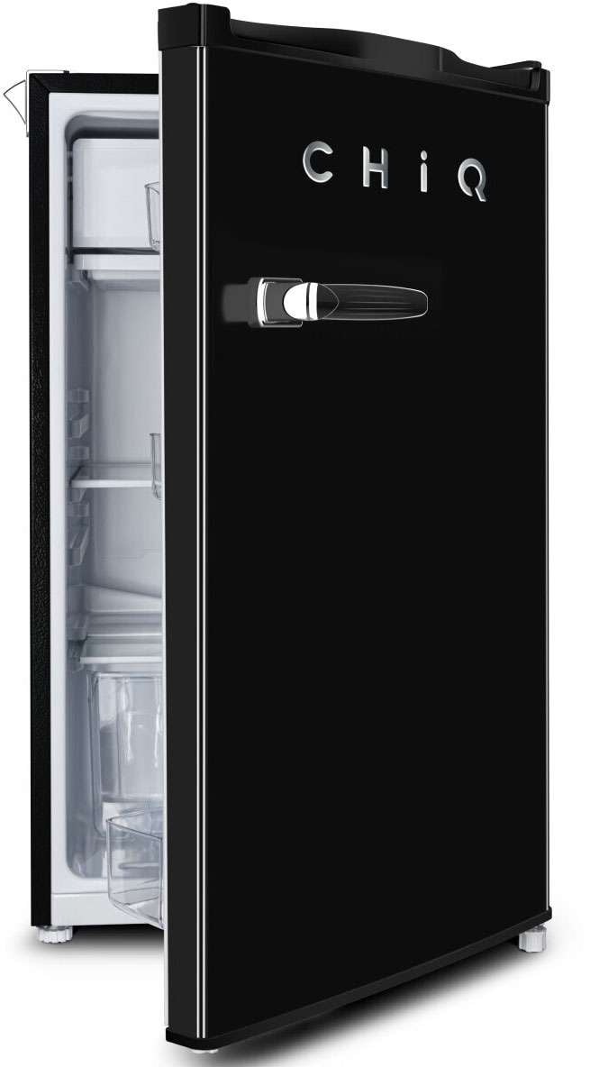 CHiQ 125L Retro Black Bar Refrigerator CRSR125DB