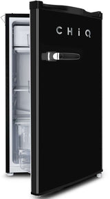 CHiQ 125L Retro Black Bar Refrigerator CRSR125DB