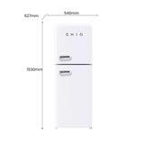 CHiQ 202L Retro Top Mount White Refrigerator CRTM196NW | Greater Sydney Only