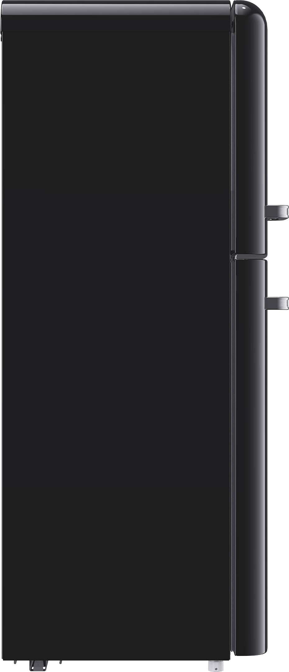 CHiQ 202L Retro Top Mount Black Refrigerator CRTM198NB | Greater Sydney Only