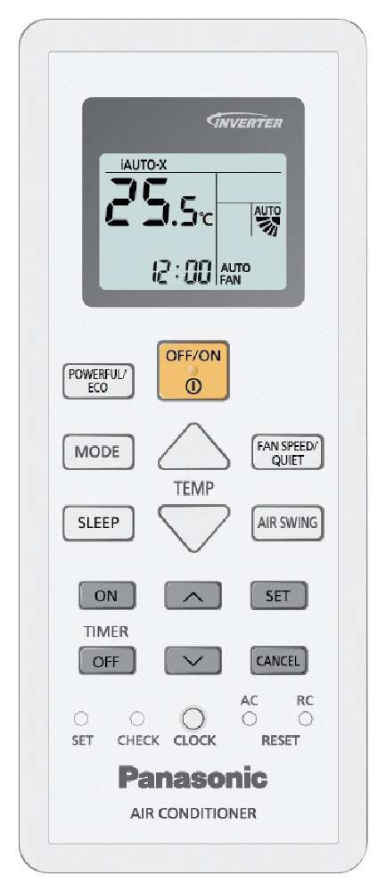 Panasonic 2.5kW Cooling Only Split System Air Conditioner CS/CU-U25AKR