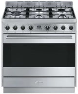 Smeg 90cm 126L Freestanding Oven/Stove CS95GMXNA - EX-DISPLAY | Sydney Only