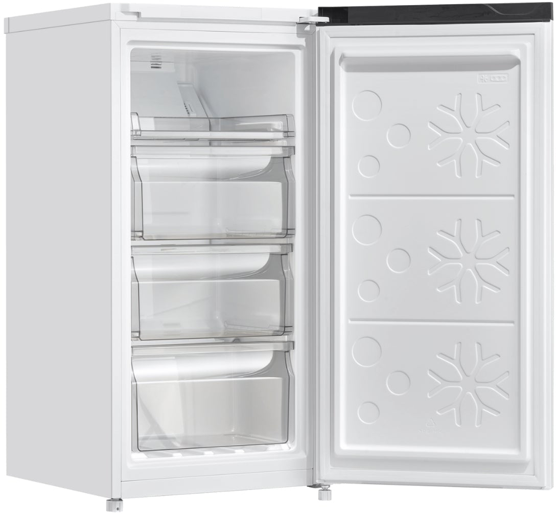 CHiQ 93L Hybrid Vertical Freezer White CSH093NW | Greater Sydney Only