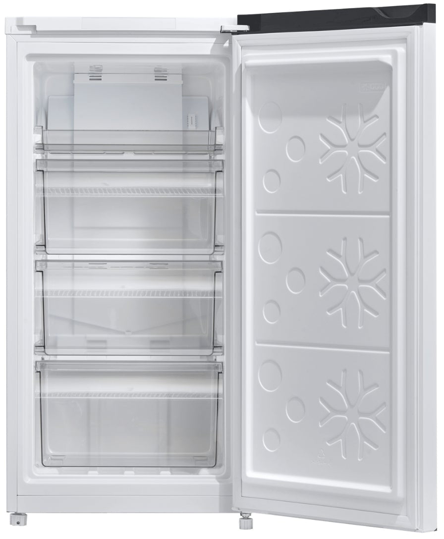 CHiQ 93L Hybrid Vertical Freezer White CSH093NW | Greater Sydney Only