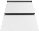CHiQ 145L Hybrid Vertical Freezer White CSH145NW | Greater Sydney Only