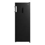 CHiQ 166L Hybrid Fridge Freezer Black Steel CSH164NBS5