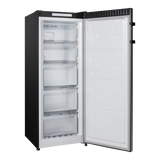 CHiQ 166L Hybrid Fridge Freezer Black Steel CSH164NBS5
