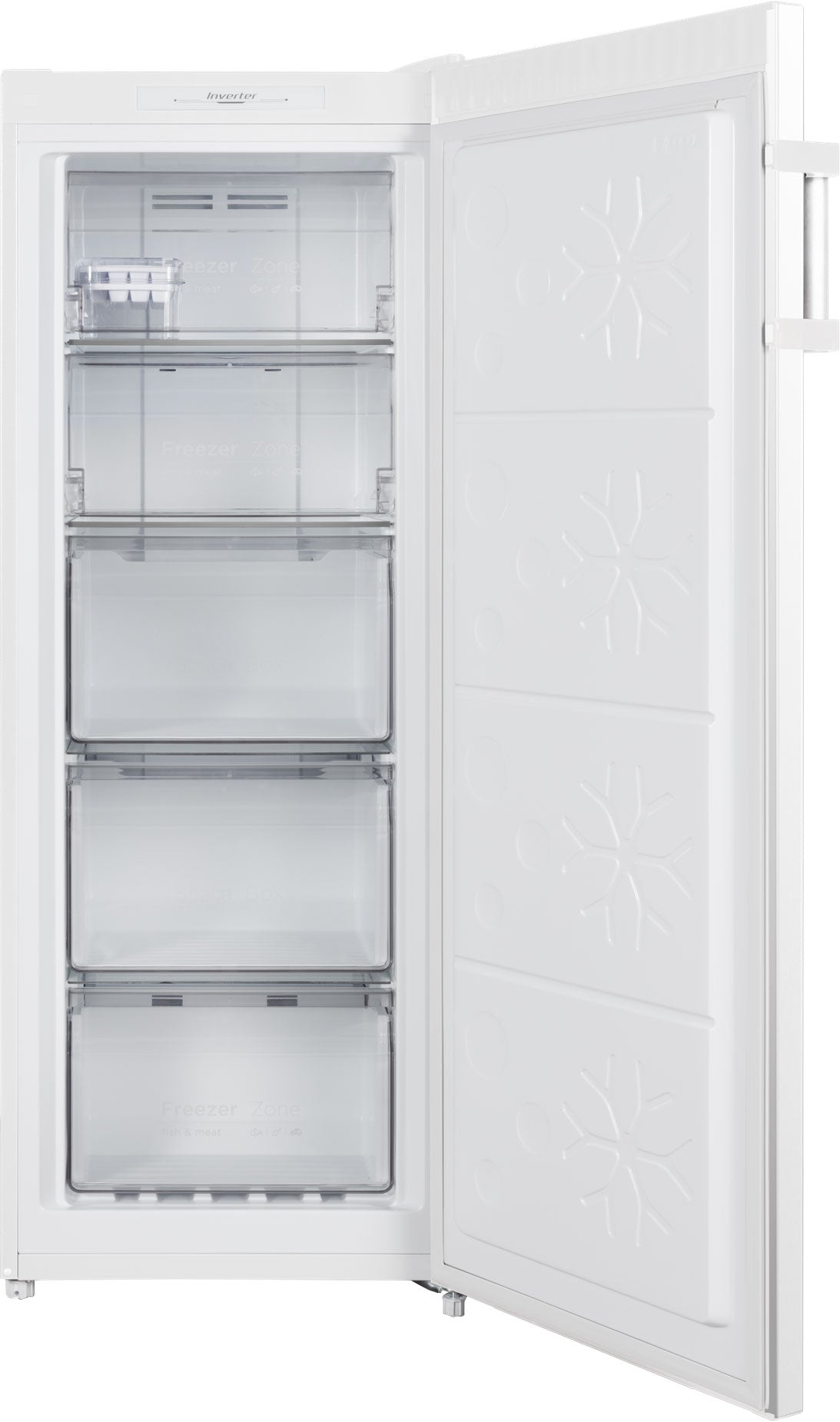 CHiQ 166L Hybrid Fridge Freezer White CSH166NW5 | Greater Sydney Only