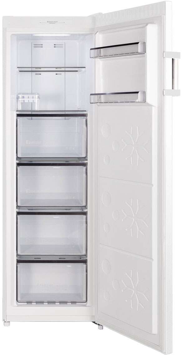 ホワイトキュラー Powerland Appliances | CHiQ 206L Hybrid Upright Freezer White