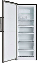 CHiQ 380L Hybrid Vertical Fridge Freezer Black CSH379NBSL5 | Greater Sydney Only