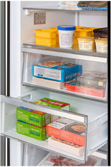 CHiQ 380L Hybrid Vertical Fridge Freezer Black CSH379NBSL5 | Greater Sydney Only