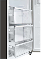 CHiQ 380L Hybrid Vertical Fridge Freezer Black CSH379NBSR5 | Greater Sydney Only