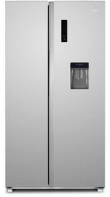 CHiQ 559L Side by Side Refrigerator Silver CSS557NSD4E | Greater Sydney Only